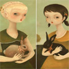 black-apple-rabbit-portraits