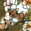 Chihuahuas Loving Magnolias