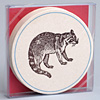 sesame-racoon-coaster